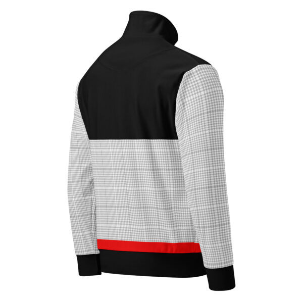 Men's Track Jacket-HoundTooth - Image 3