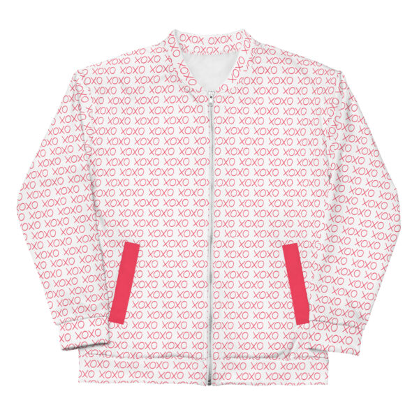 Women's Bomber Jacket-XOXO - Image 6