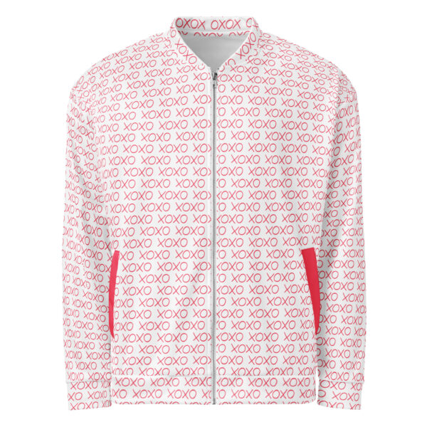 Women's Bomber Jacket-XOXO